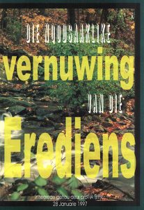 Die noodsaaklike vernuwing van die erediens