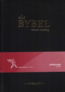 Bybel (1933/53) – medium druk, swart, hardeband
