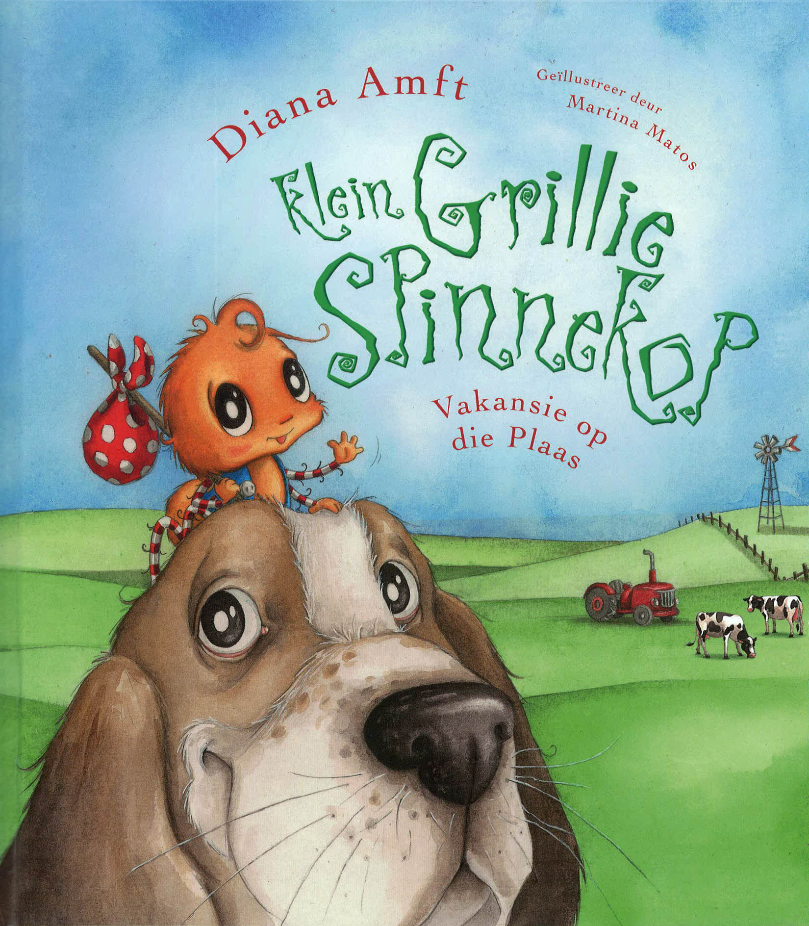 Klein grillie spinnekop - Vakansie op die plaas