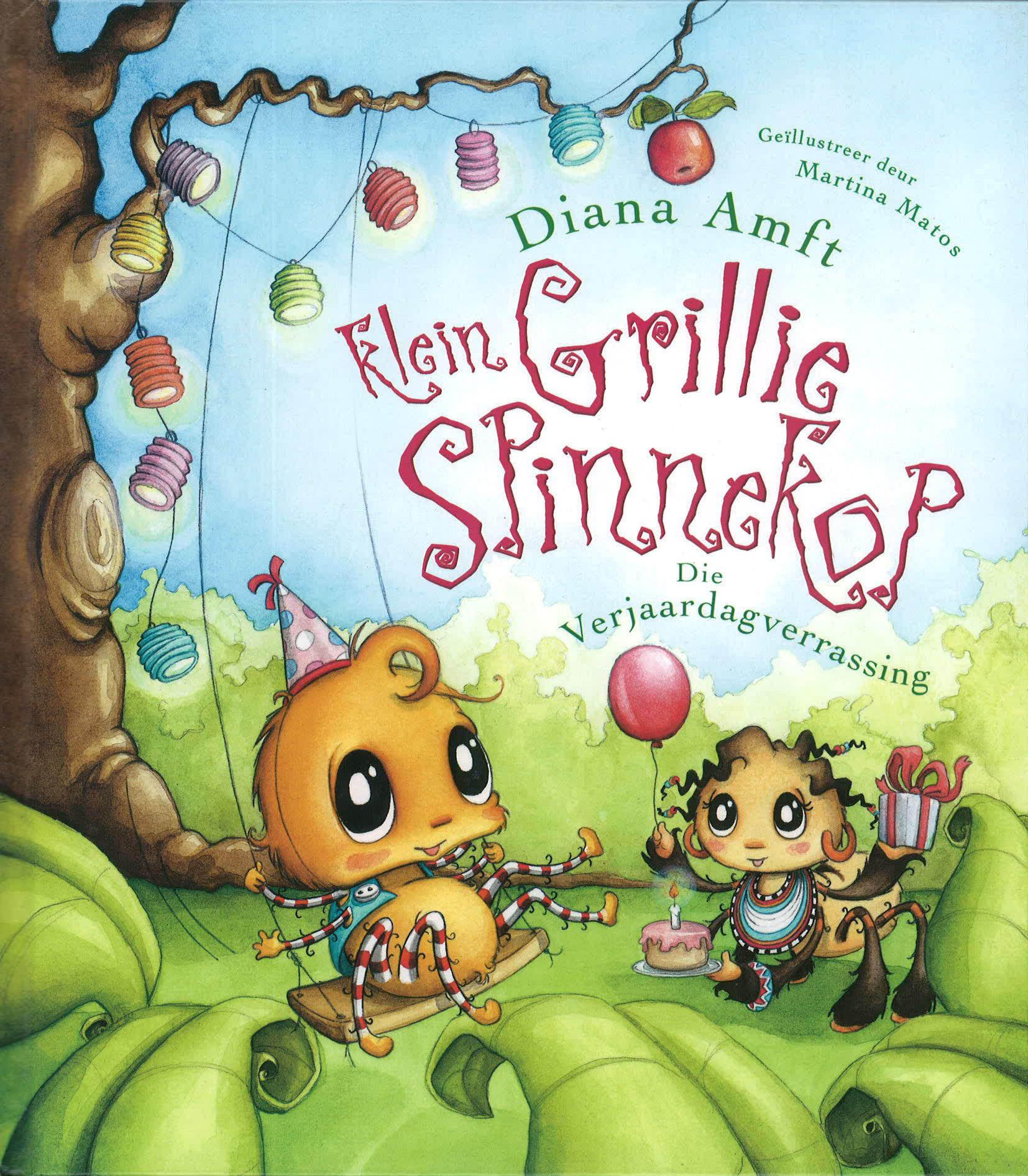 Klein grillie spinnekop - Die verjaardagverrassing