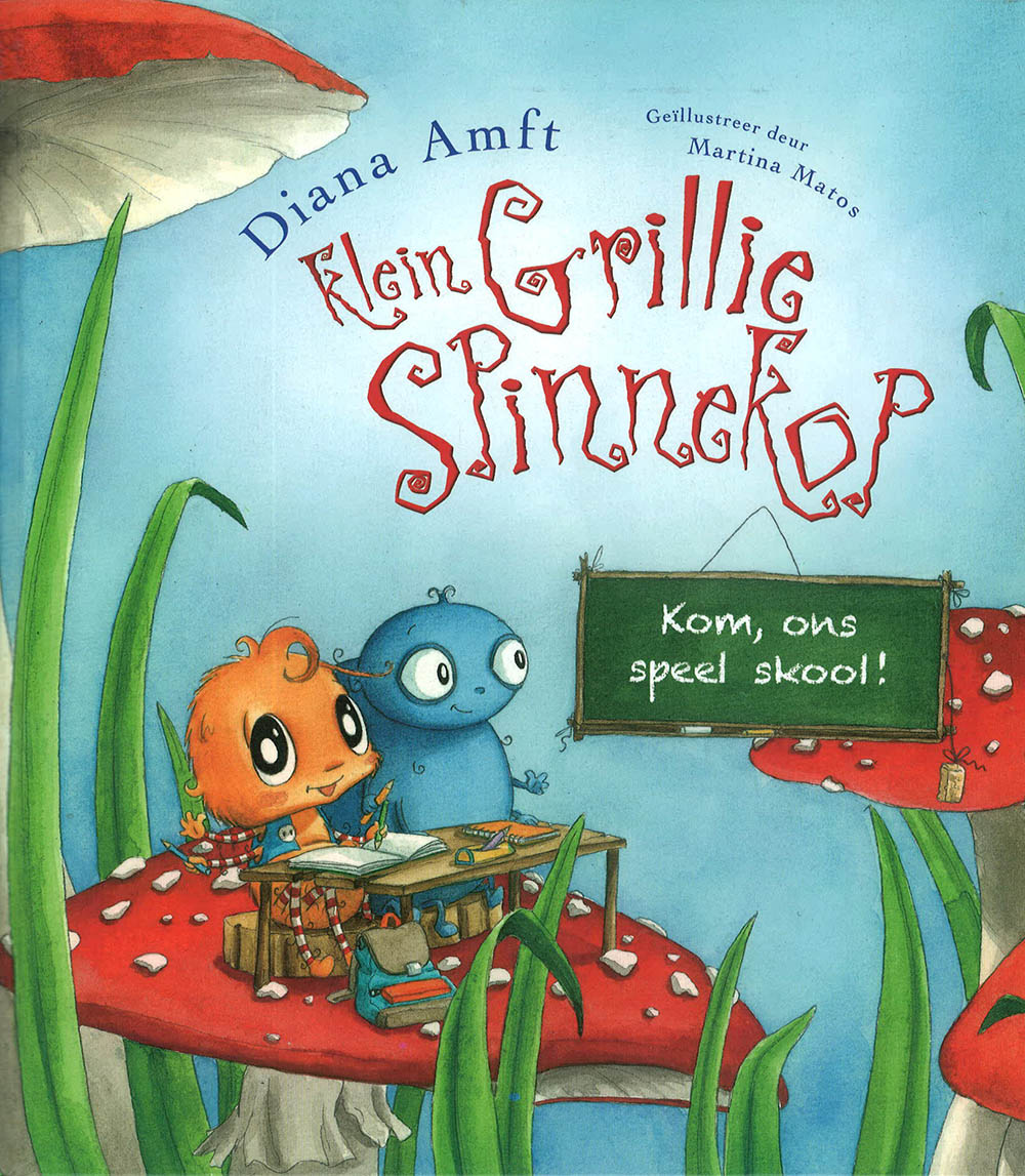 Klein grillie spinnekop - Kom, ons speel skool!