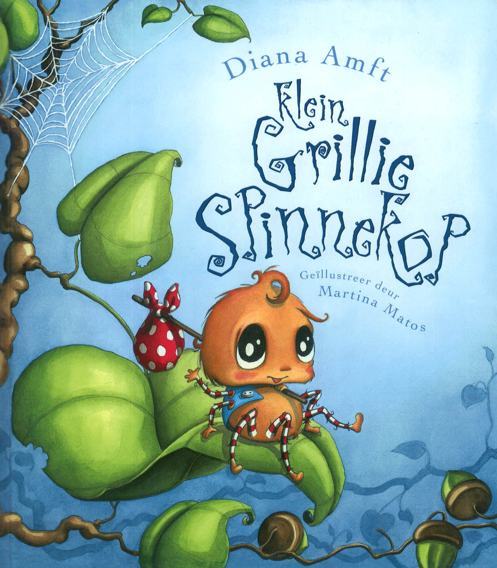 Klein grillie spinnekop