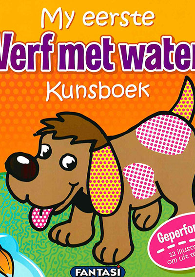 My eerste verf met water kunsboek – 1