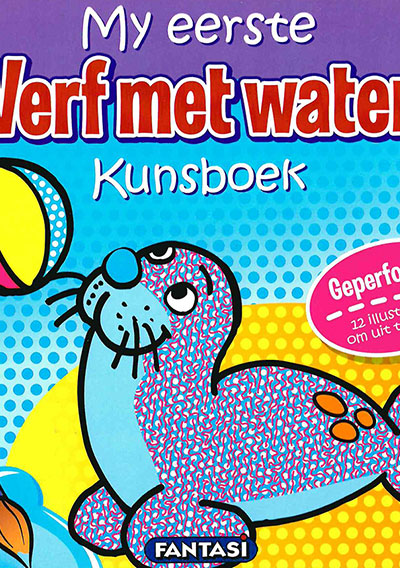 My eerste verf met water kunsboek – 2