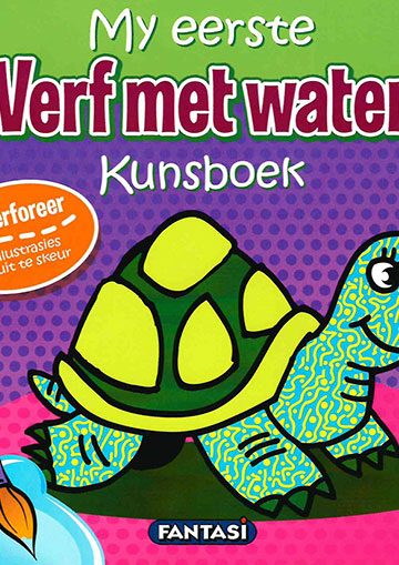 My eerste verf met water kunsboek - 4